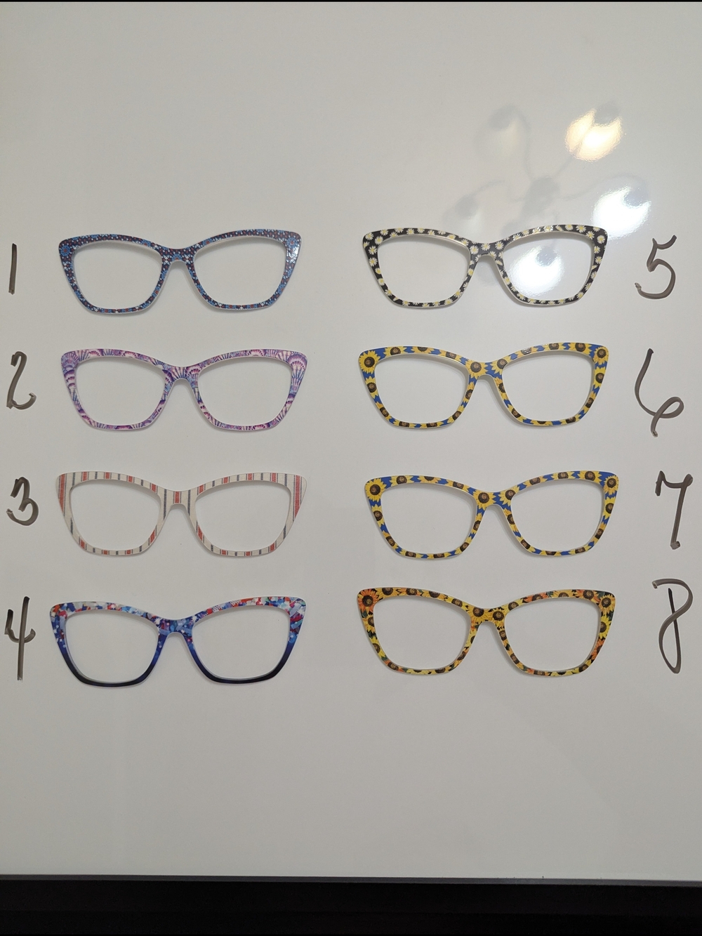 Assorted Wanda Toppers For Pair Eyewear Toppers Are Sold Individually